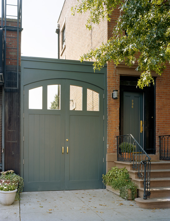Townhouse and Yard, Carroll Gardens, Brooklyn, NY