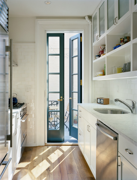 Townhouse and Yard, Carroll Gardens, Brooklyn, NY